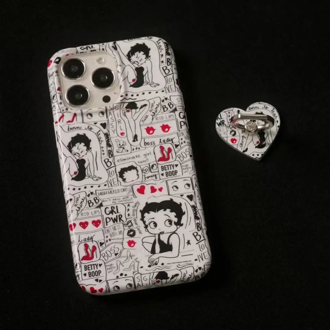 Betty Boop Girl Power Phone Ring