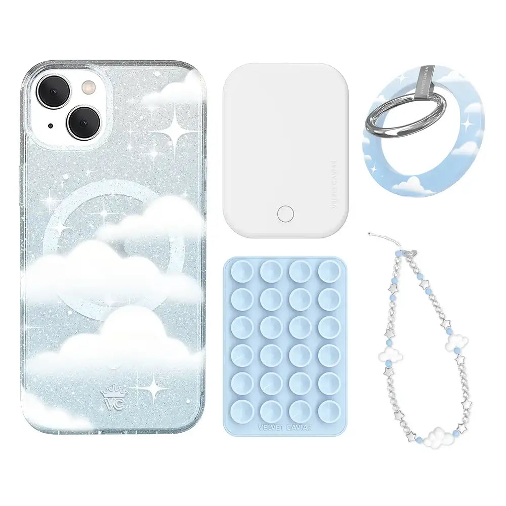 In The Clouds Stardust iPhone Bundle Set - Grip