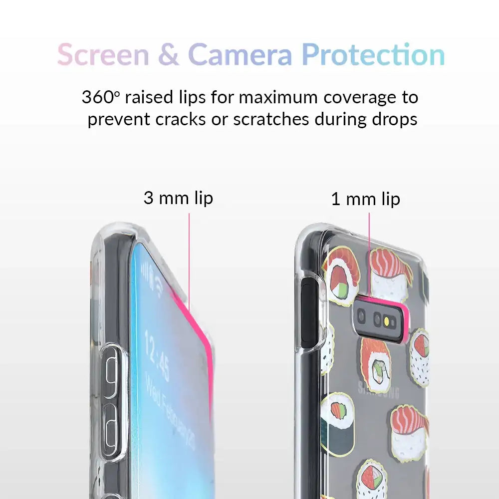 Sushi Clear Samsung Case