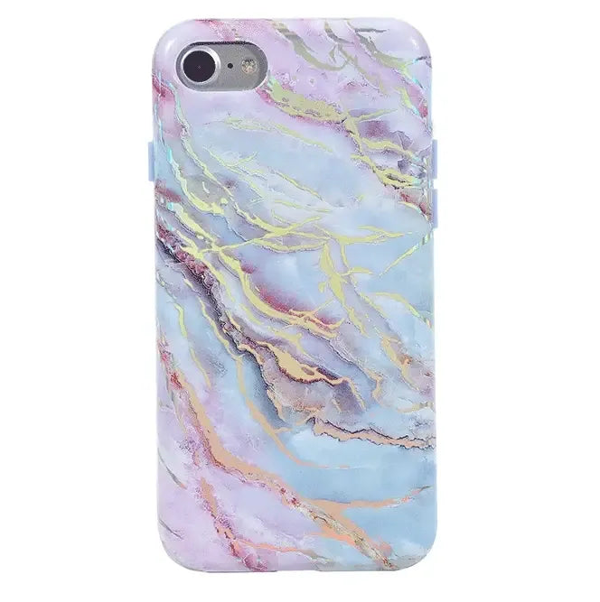 Holo Moonstone Marble iPhone Case