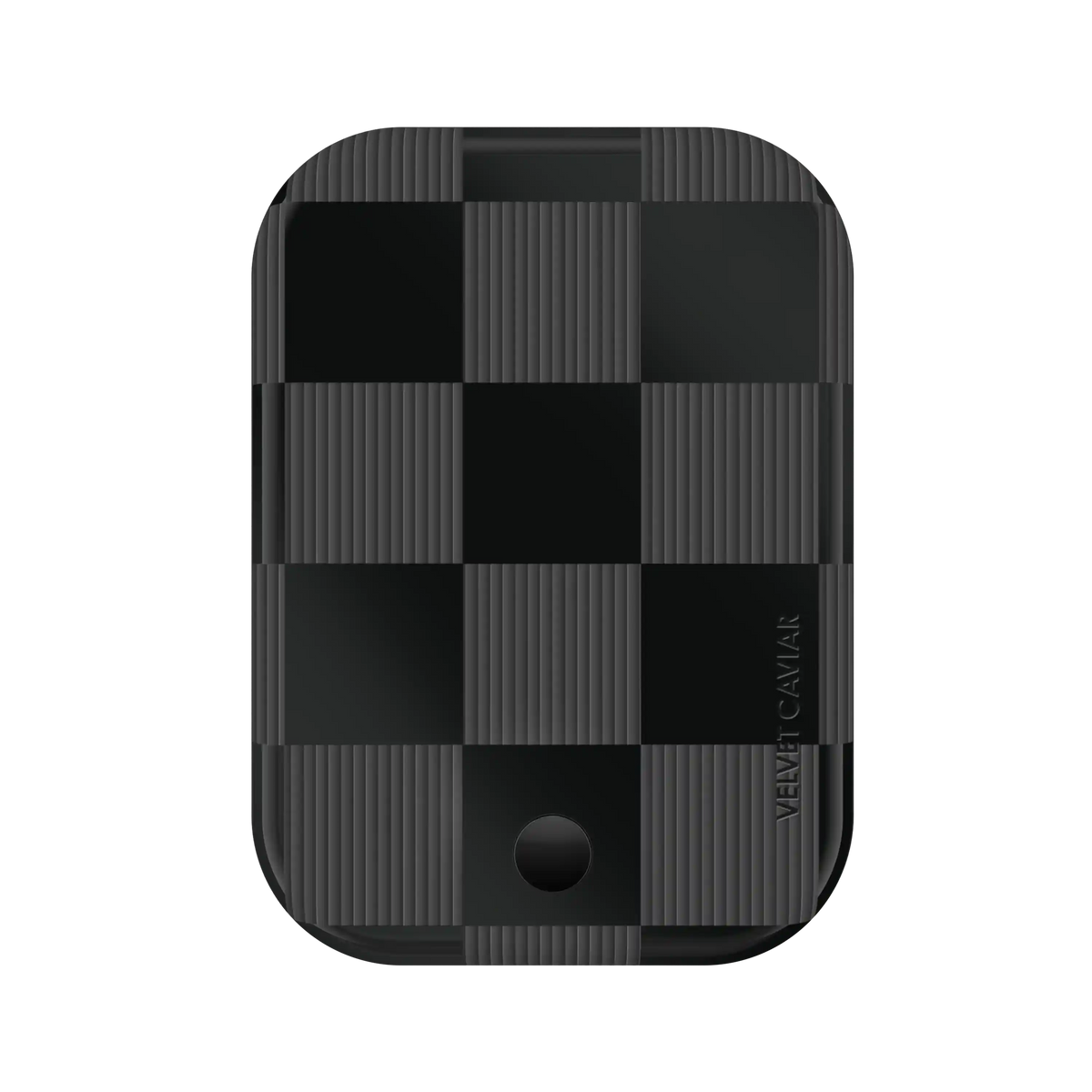 Noir Vibe Checkered Portable MagSafe Charger Power Pack