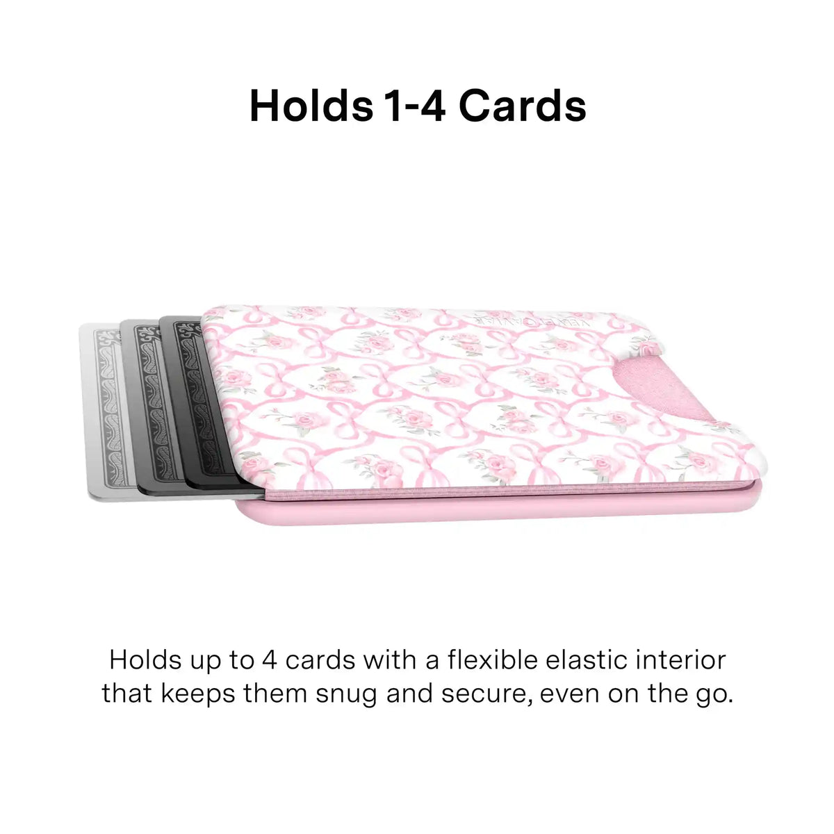 Lovely Pink Bows MagSafe Wallet