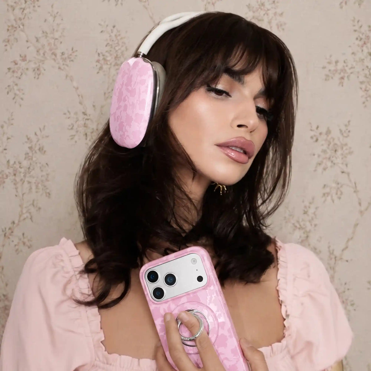 Magical Mauve Floral AirPod Max Case