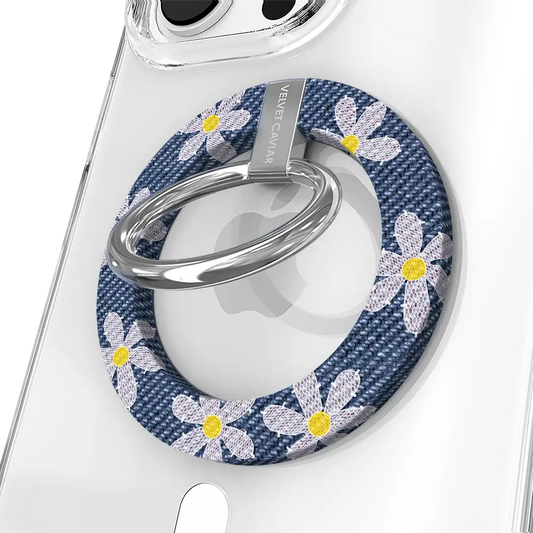 Denim Daisy MagSafe Grip Ring