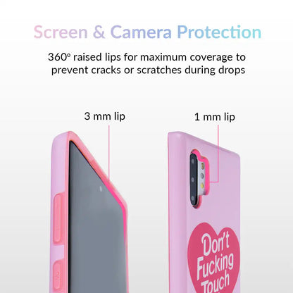 Don't Touch Me Samsung Galaxy Case