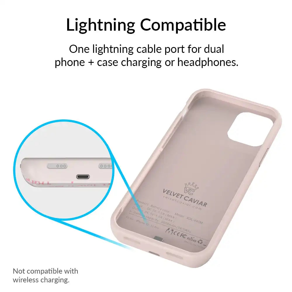 Don't Touch Me iPhone Charging Case