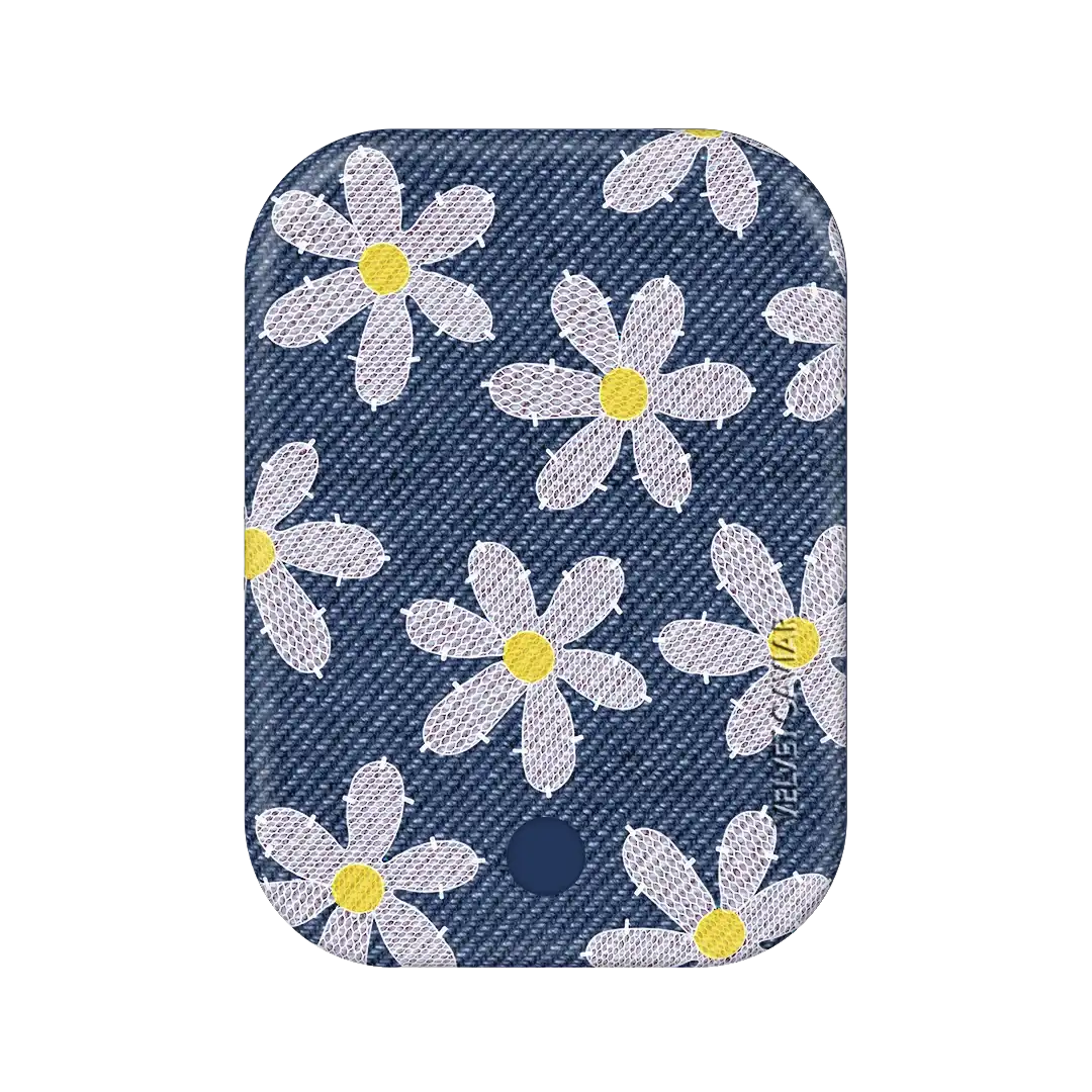 Denim Daisy Portable MagSafe Charger Power Pack