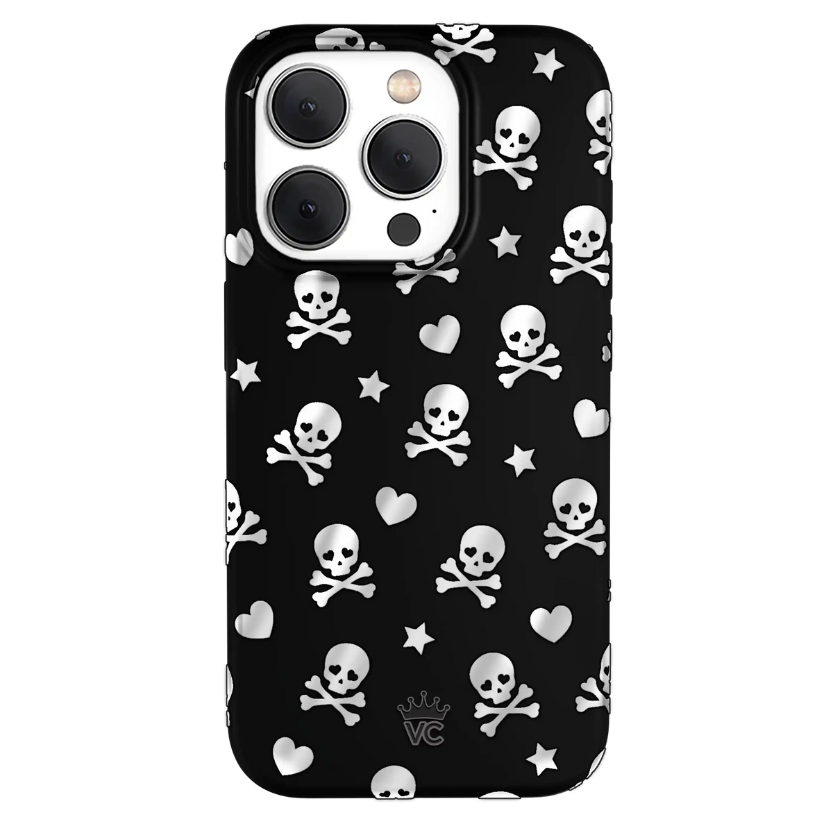 Chrome Skulls iPhone Case