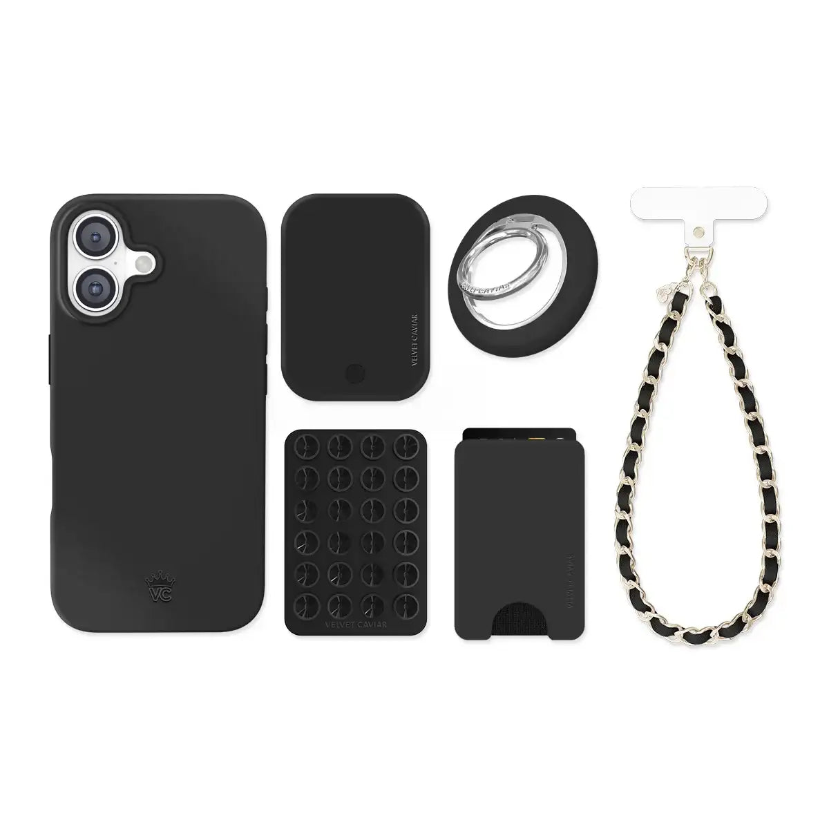 Just Black iPhone Bundle Set