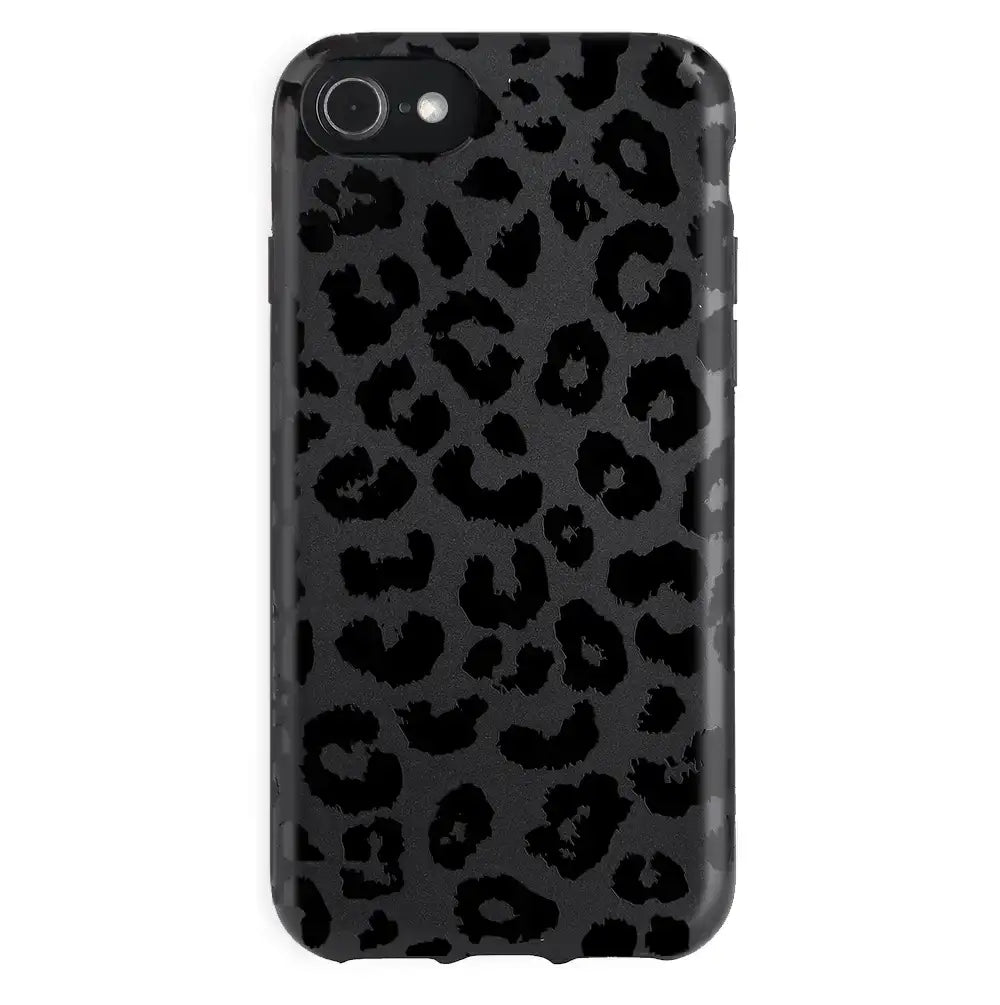 Black Leopard iPhone Case