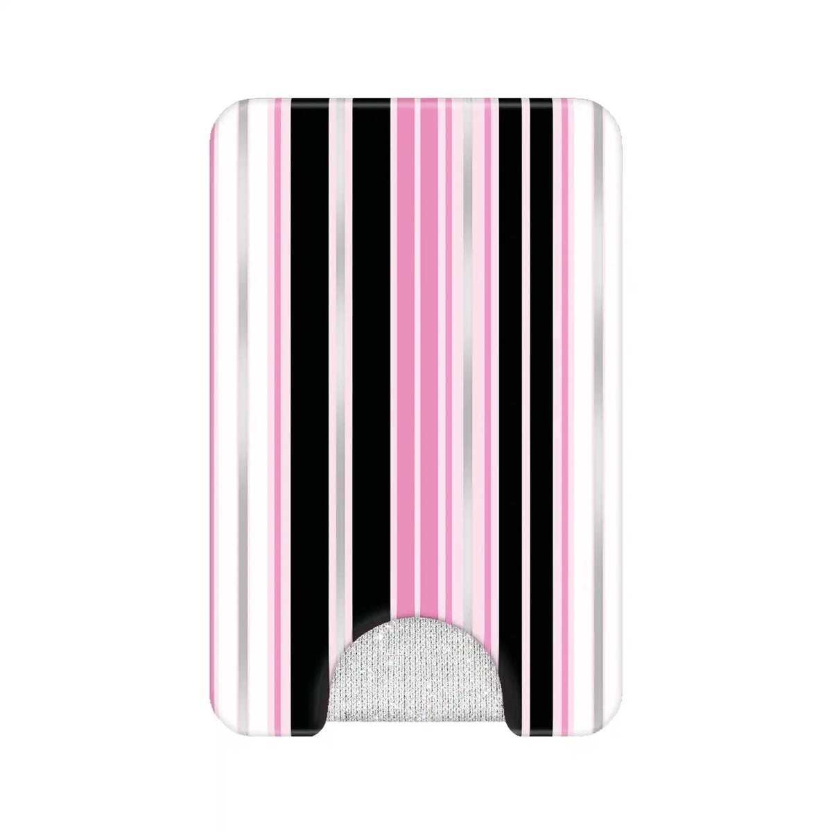 Pretty Punk Stripes Glitter MagSafe Wallet