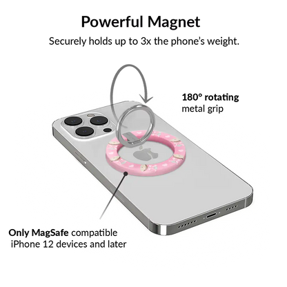 Espresso Please MagSafe Grip Ring