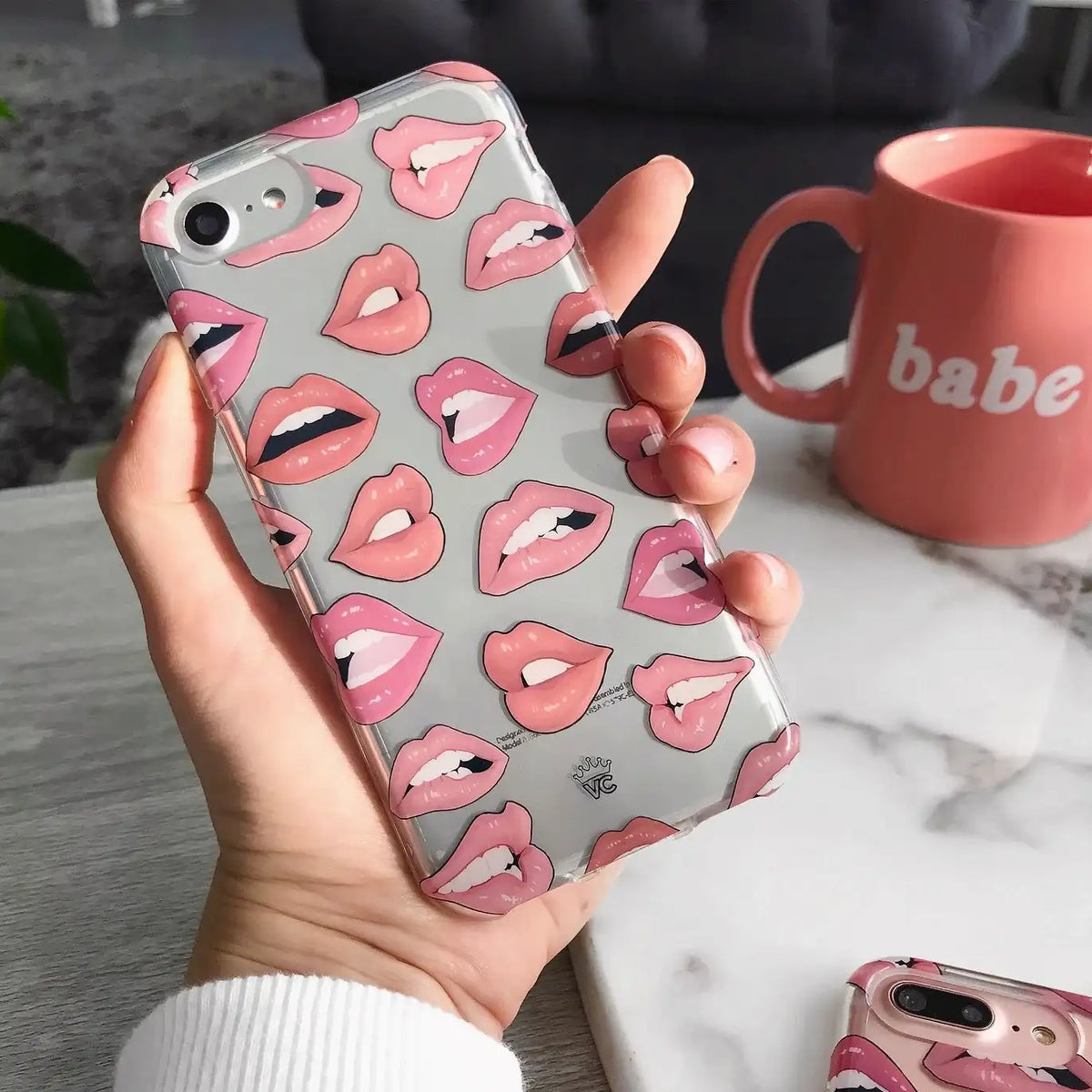 Nude Lips iPhone Case