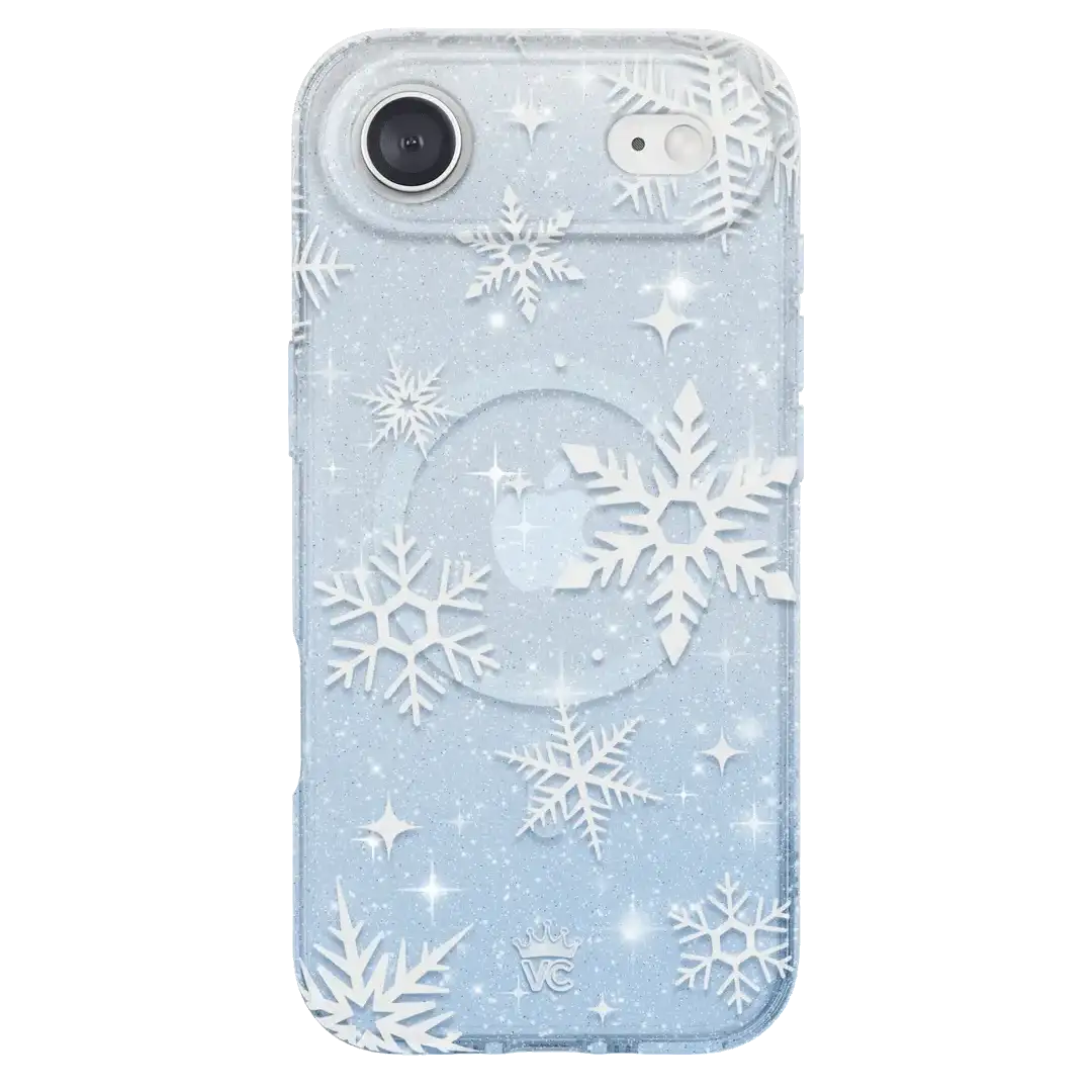 Snow Angel Glitter iPhone Case