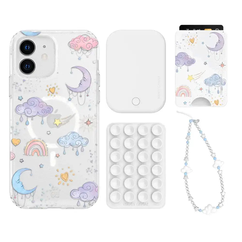 Sweet Dreams Frosted iPhone Bundle Set - Wallet