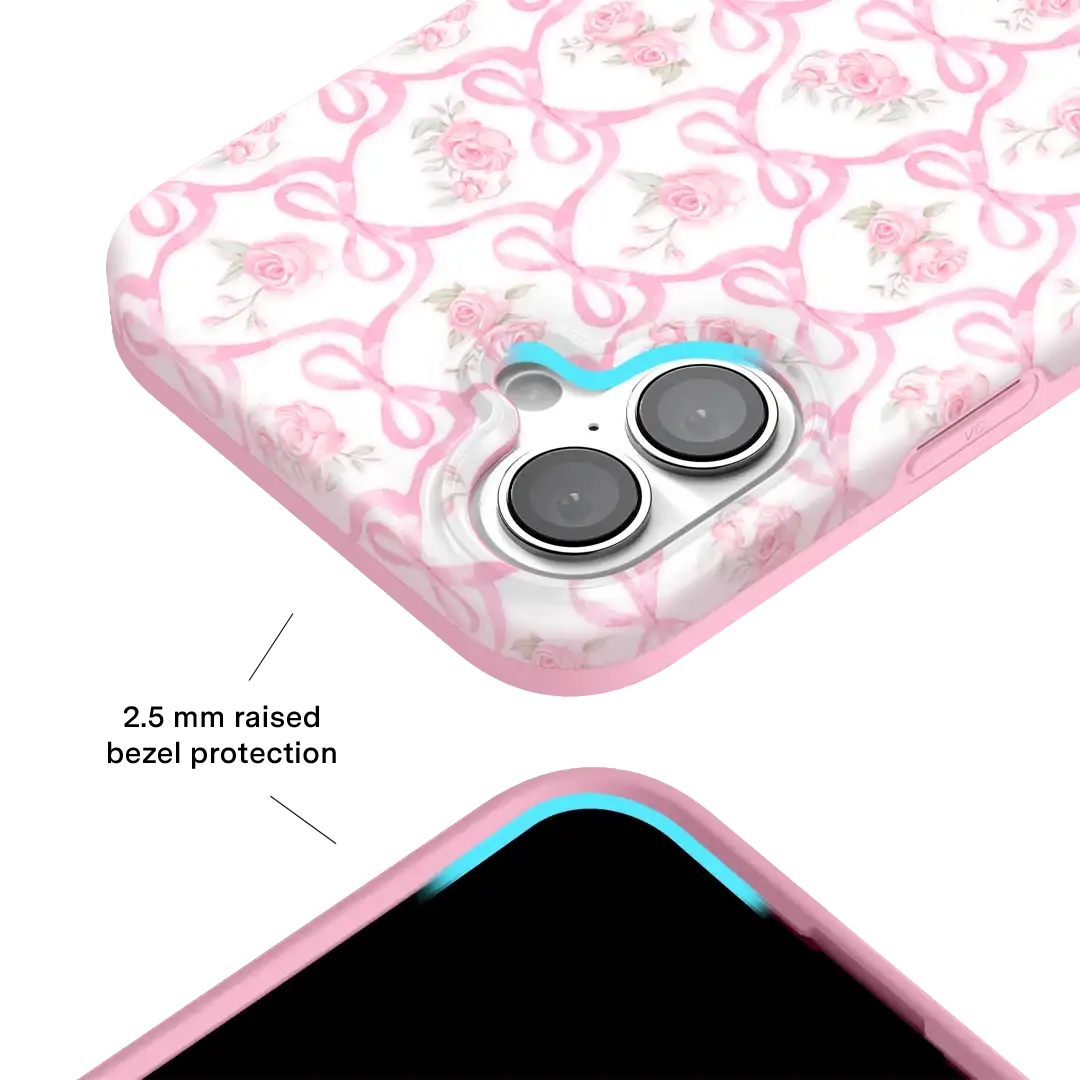 Lovely Pink Bows iPhone Case