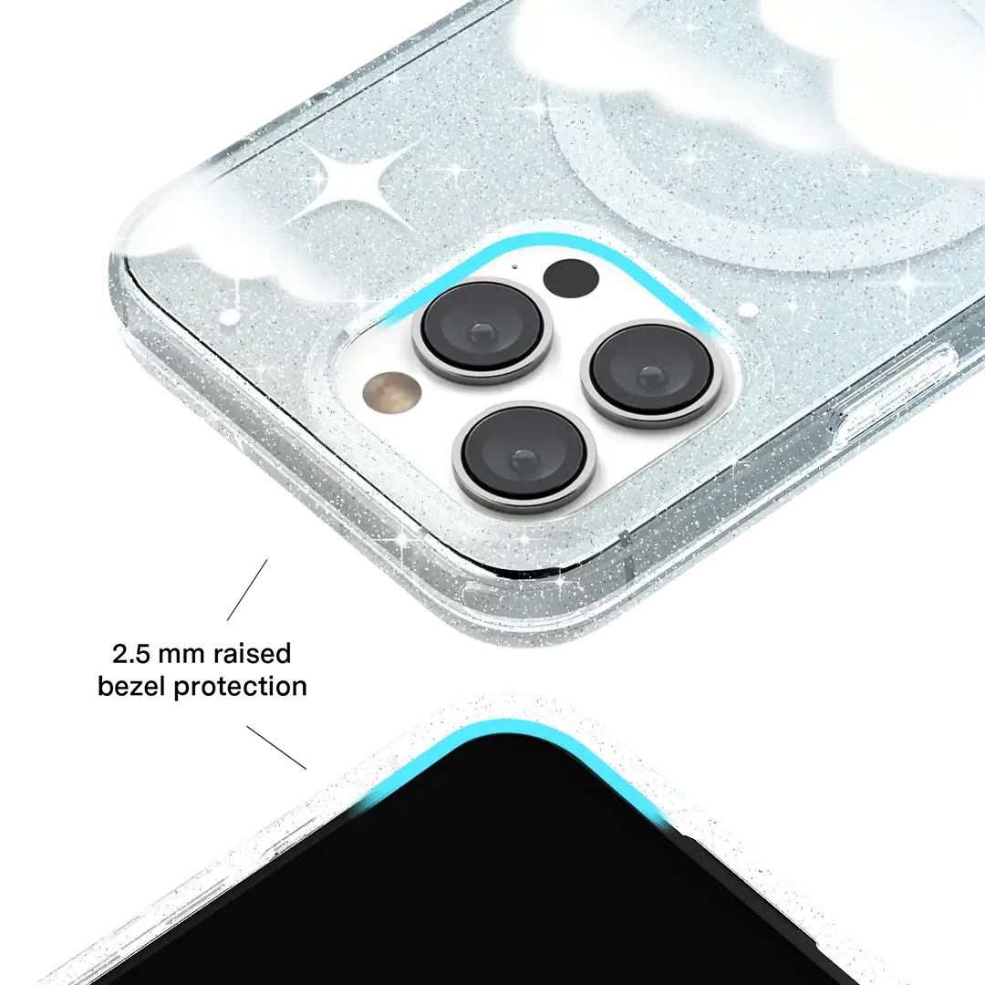 In the Clouds Stardust iPhone Case