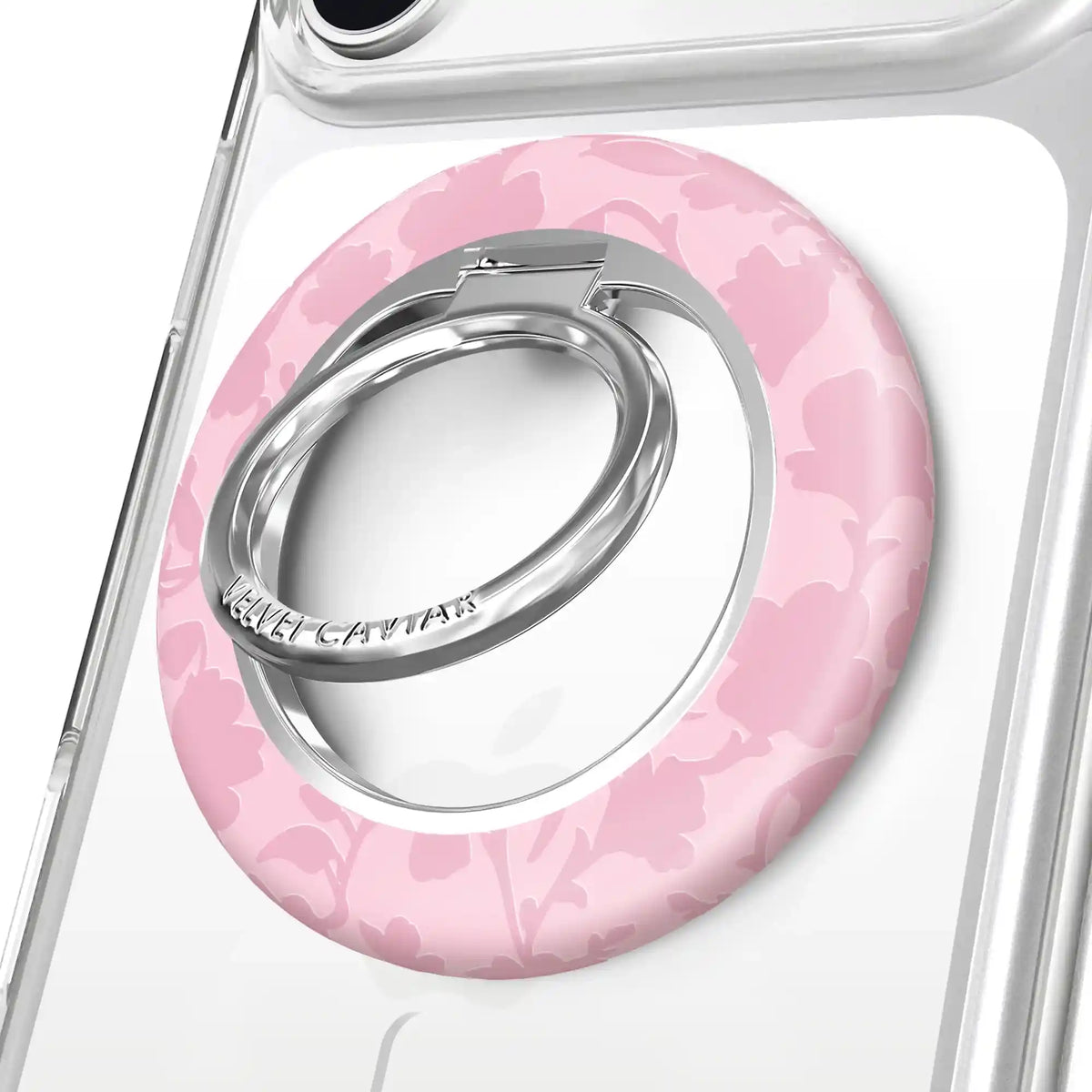 Magical Mauve Floral MagSafe Grip Ring