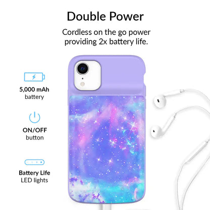 Galaxy iPhone Charging Case