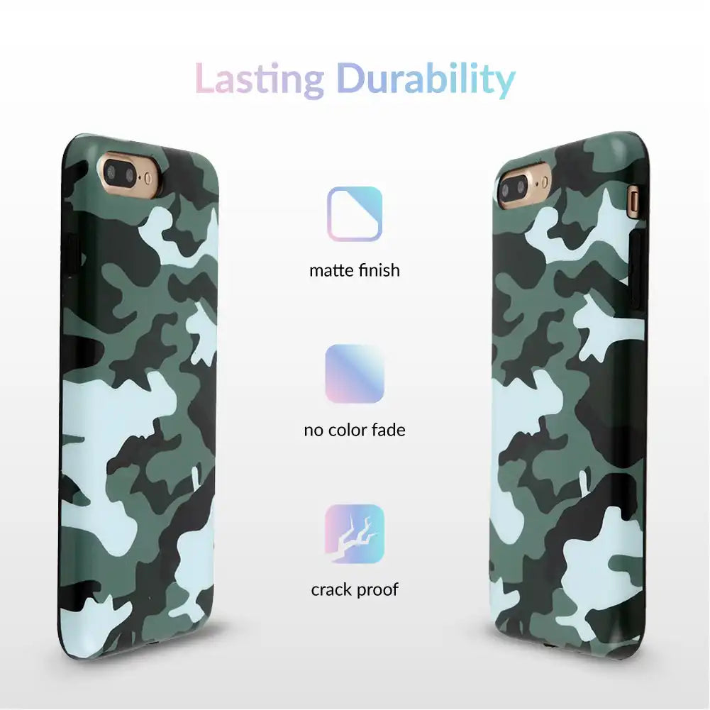 Green Camo iPhone Case