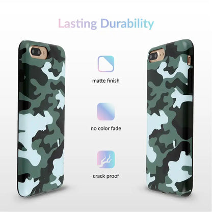 Green Camo iPhone Case