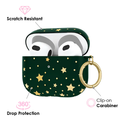 Evergreen Stars AirPod Case