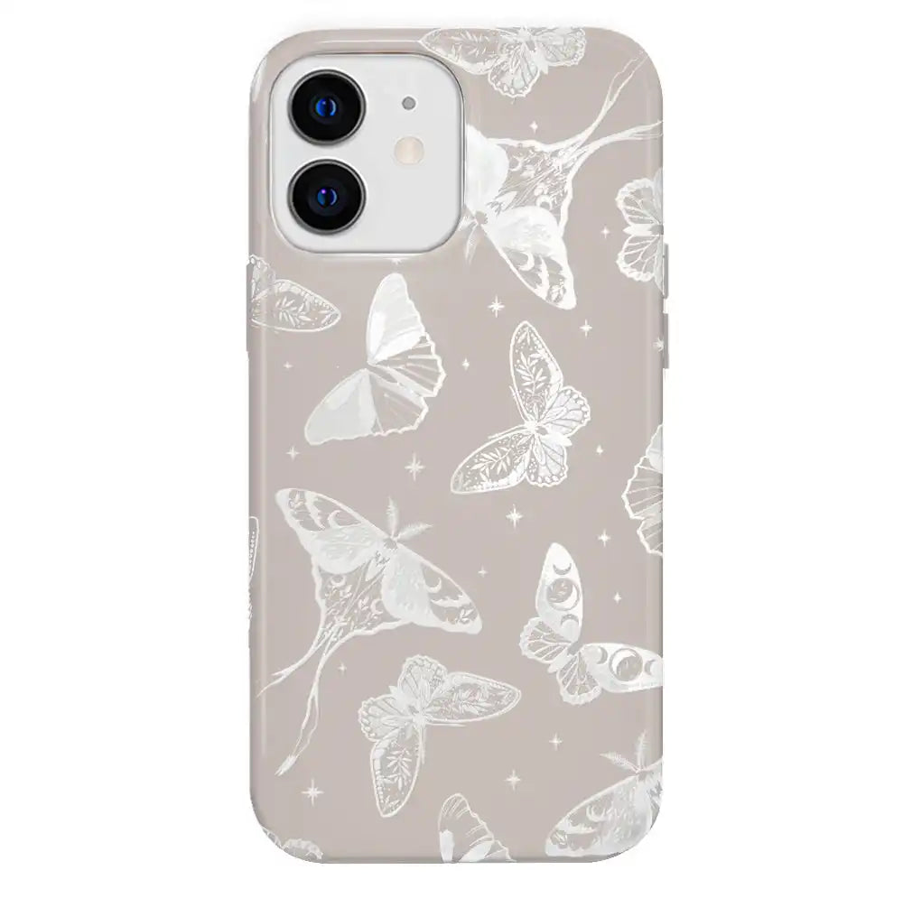 Moonlight Moths iPhone Case