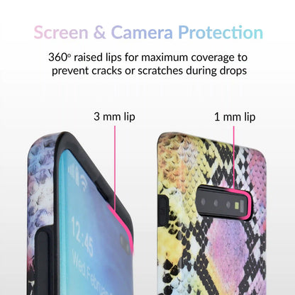 Neon Snakeskin Samsung Galaxy Case
