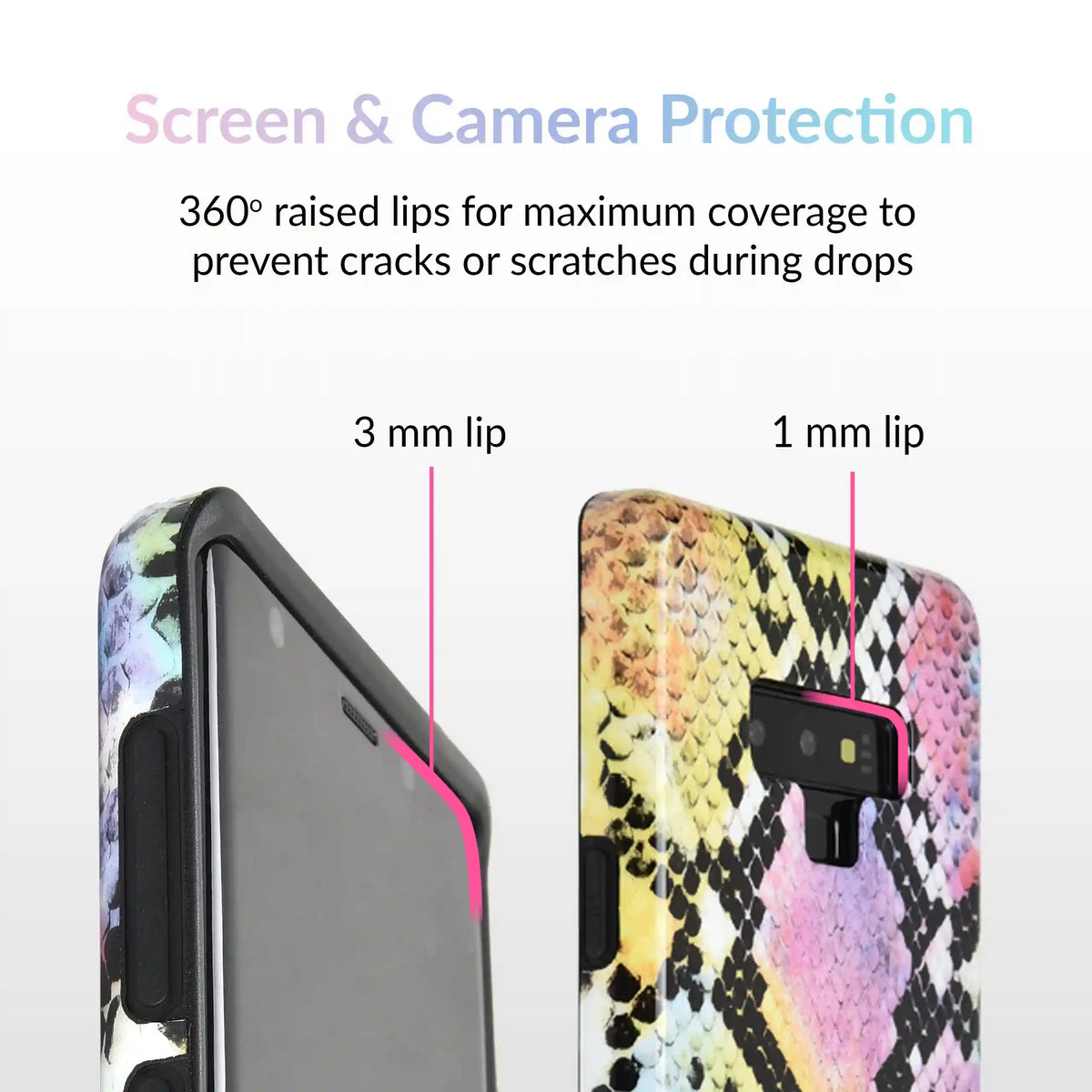 Neon Snakeskin Samsung Galaxy Case