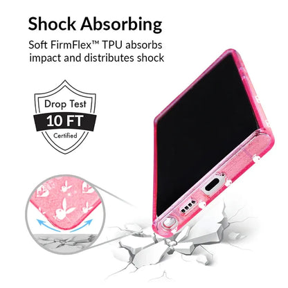 Playboy Pink Bunny Glitter Samsung Case