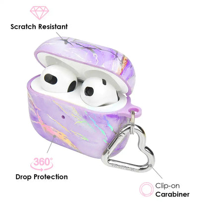 Purple Holo Moonstone AirPod Case