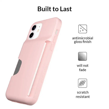 Light Pink iPhone Wallet Case