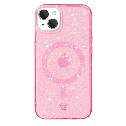 Pink Stardust Glitter iPhone Case