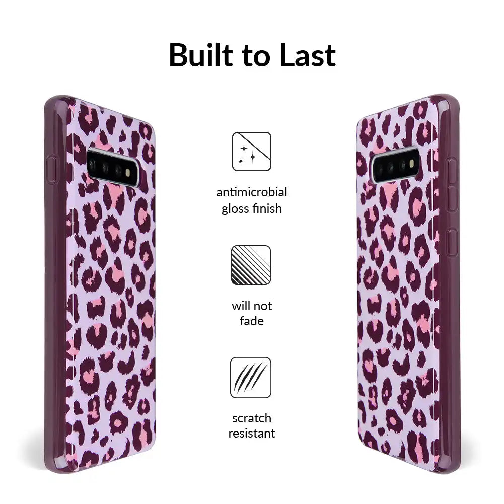 Purrfect Pink Leopard Samsung Case