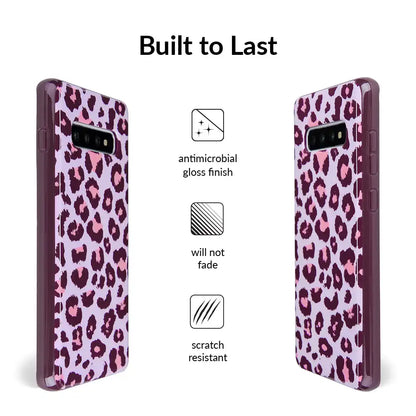 Purrfect Pink Leopard Samsung Case