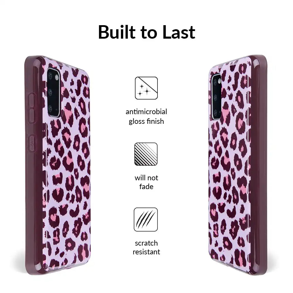 Purrfect Pink Leopard Samsung Case