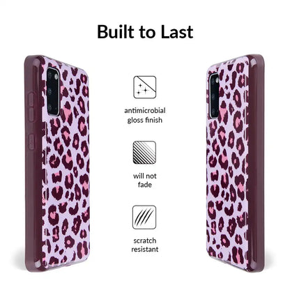 Purrfect Pink Leopard Samsung Case