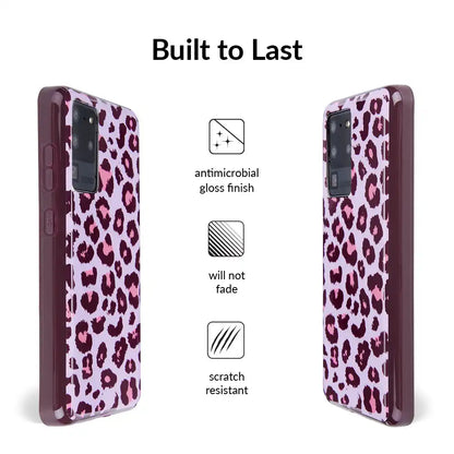 Purrfect Pink Leopard Samsung Case