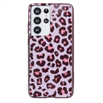 Purrfect Pink Leopard Samsung Case