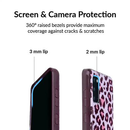 Purrfect Pink Leopard Samsung Case