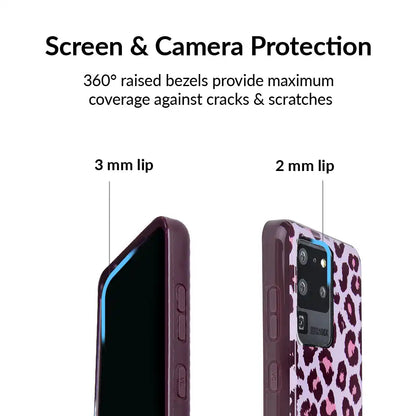 Purrfect Pink Leopard Samsung Case