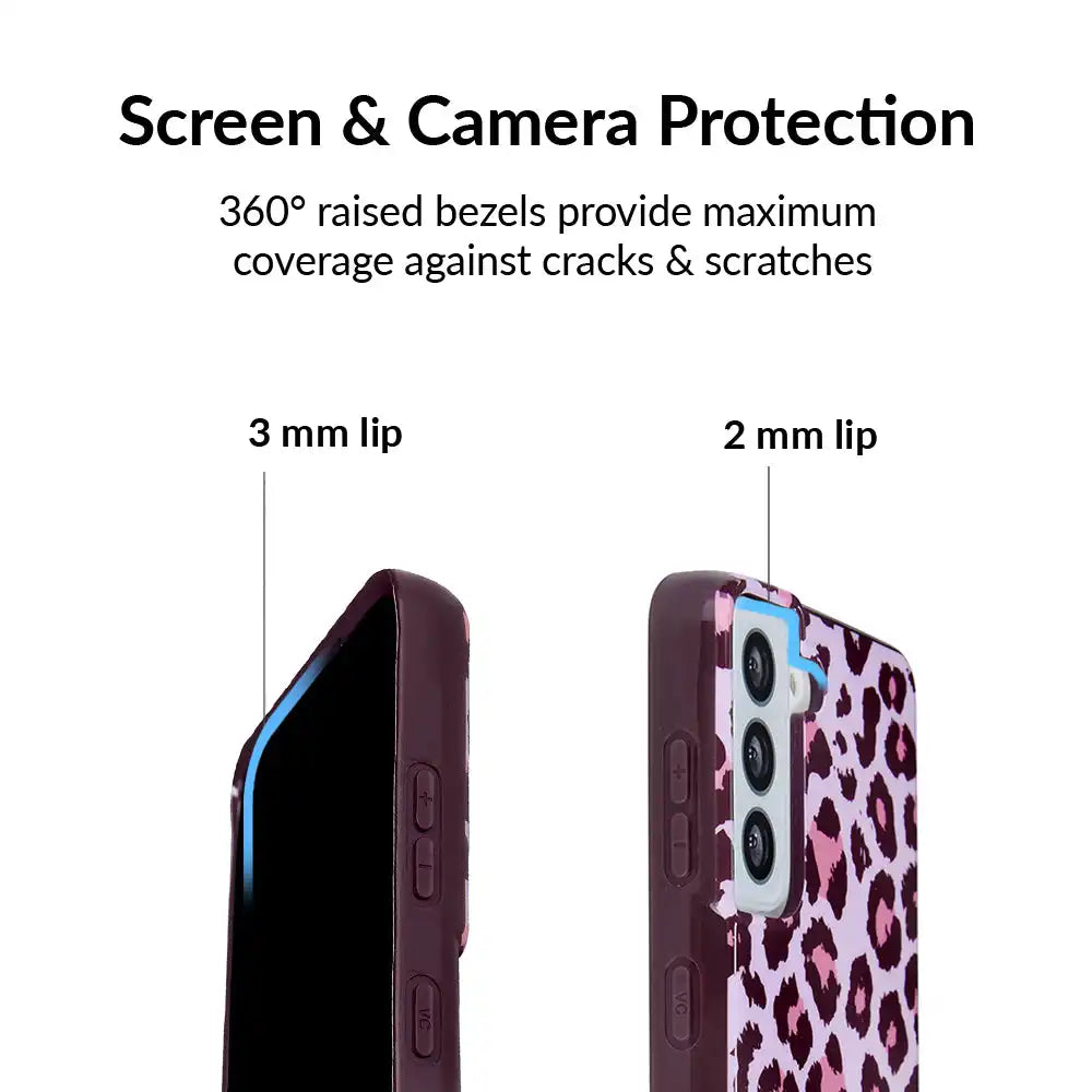 Purrfect Pink Leopard Samsung Case
