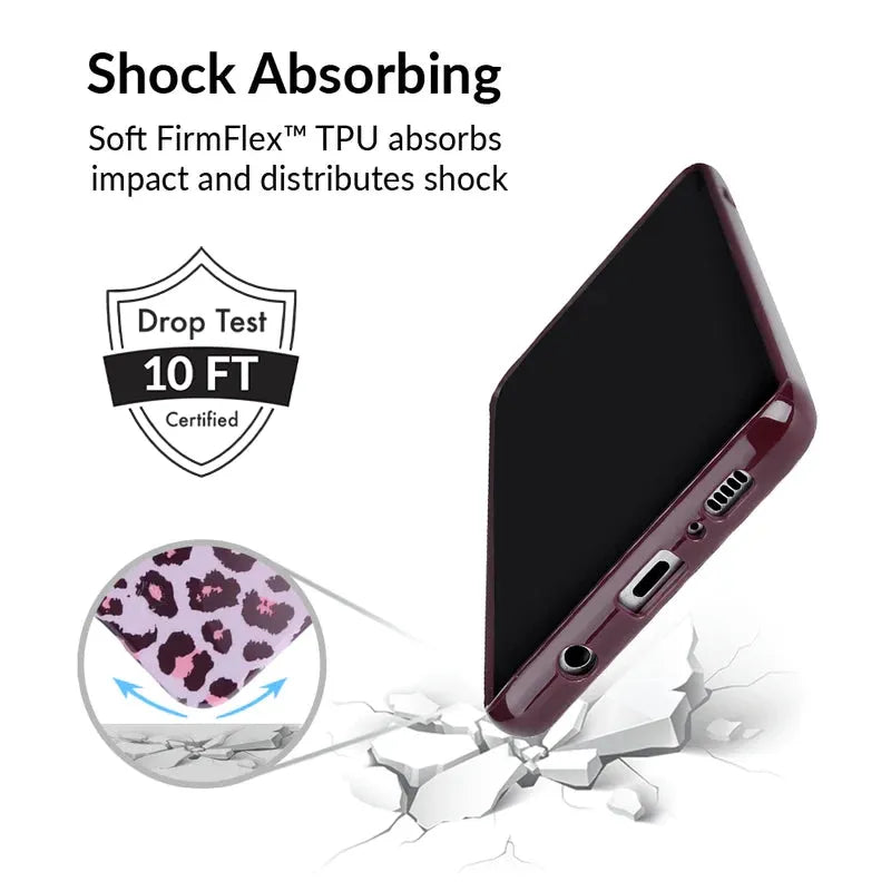 Purrfect Pink Leopard Samsung Case