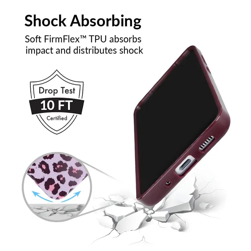 Purrfect Pink Leopard Samsung Case