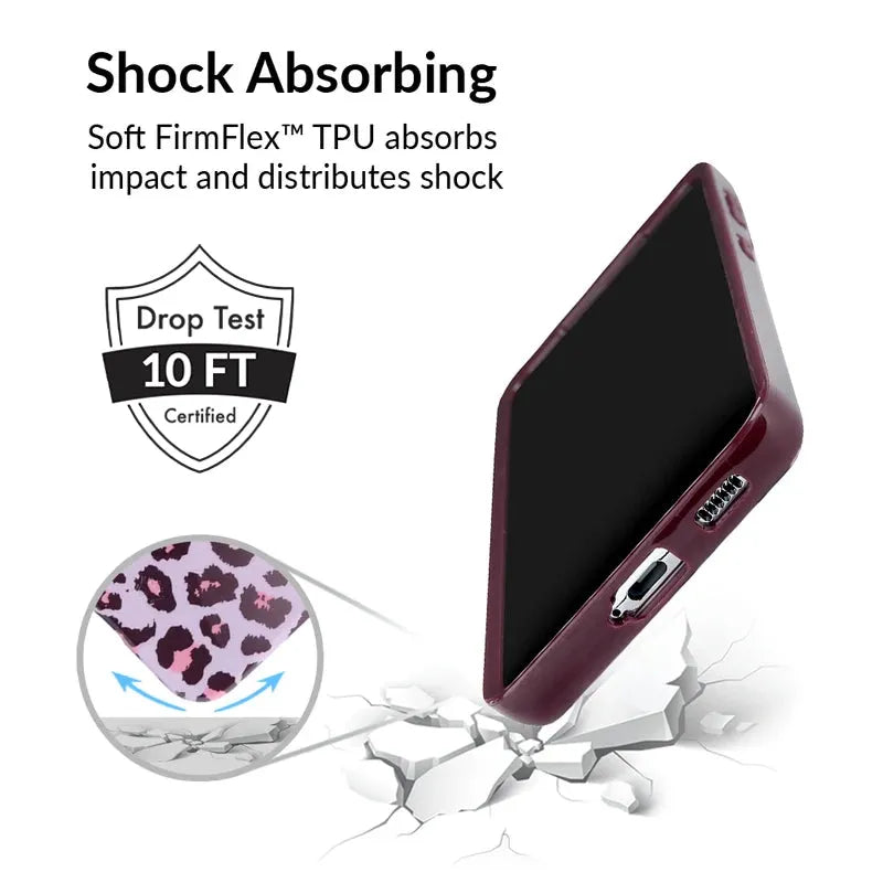 Purrfect Pink Leopard Samsung Case