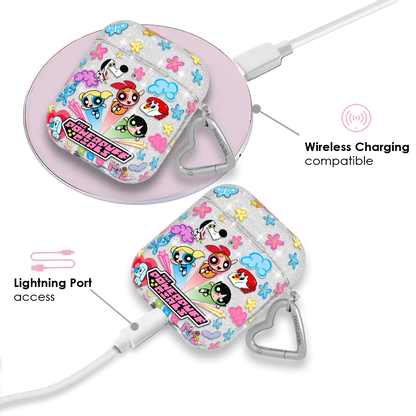 The Powerpuff Girls Girl Power Glitter AirPod Case
