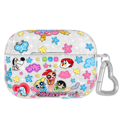 The Powerpuff Girls Girl Power Glitter AirPod Case
