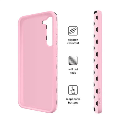 Princess Pink Polka Dot Samsung Case