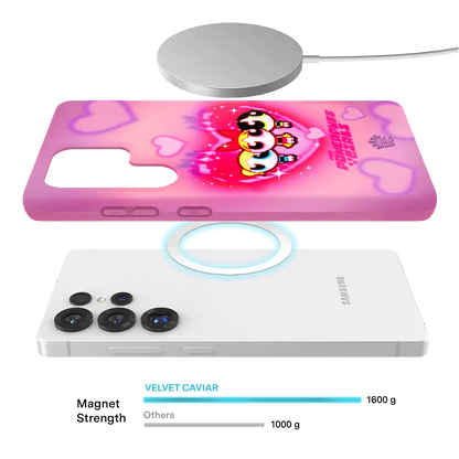 The Powerpuff Girls Airbrush Hearts Samsung Case