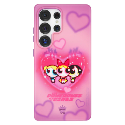 The Powerpuff Girls Airbrush Hearts Samsung Case